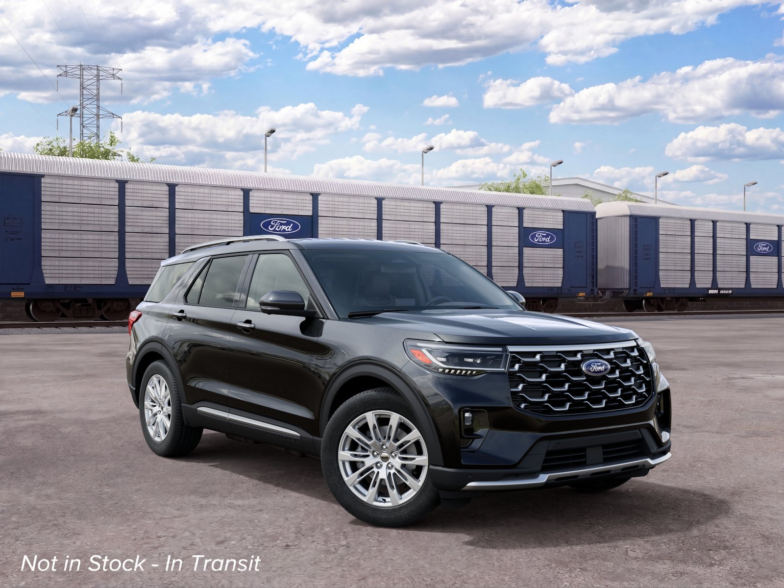 New 2027 Agate Black Metallic Ford Platinum™ image 4