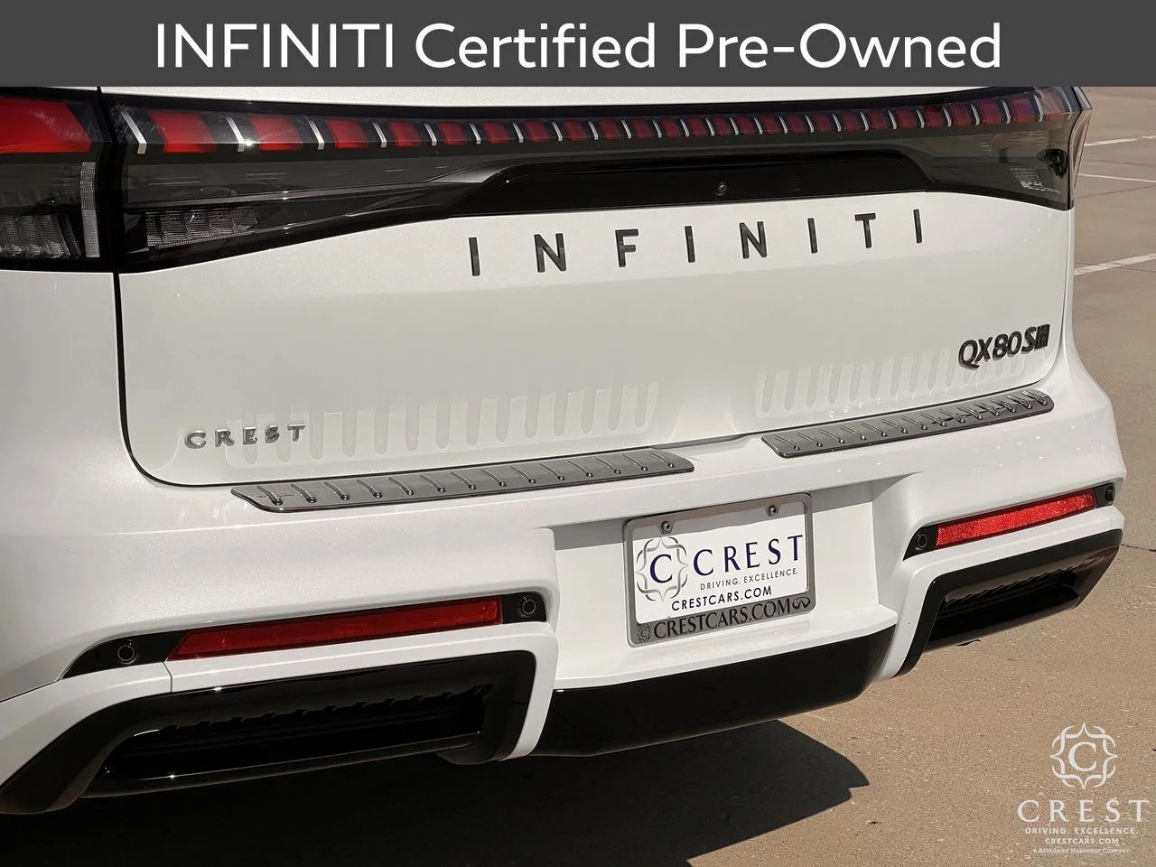 Certified Used 2026 Radiant White INFINITI SPORT image 7
