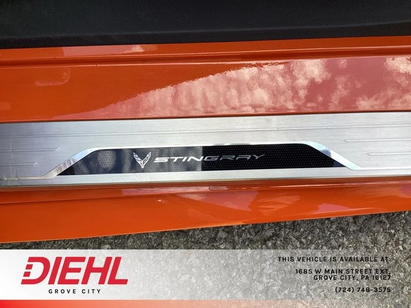 Used 2020 Orange Chevrolet Stingray image 11