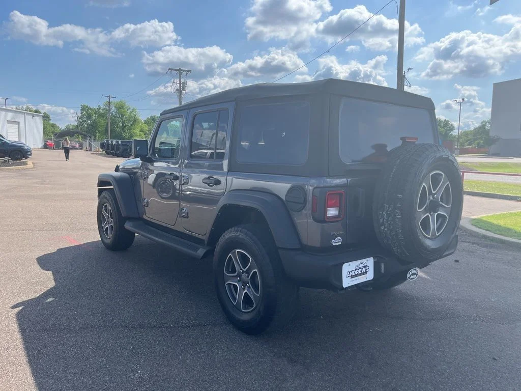Used 2021 Gray Jeep Unlimited Sport S image 14