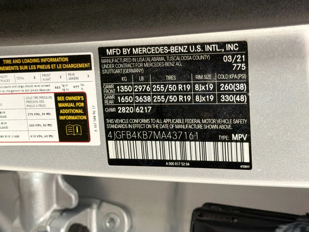 Certified Used 2021 Iridium Silver Metallic Mercedes-Benz GLE 350 image 35