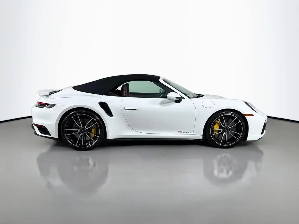 Used 2021 White Porsche Turbo S image 4