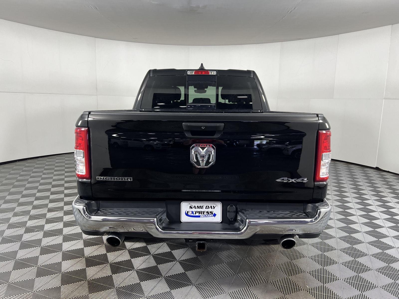 Used 2023 Diamond Black Crystal Pearlcoat Ram Big Horn image 7