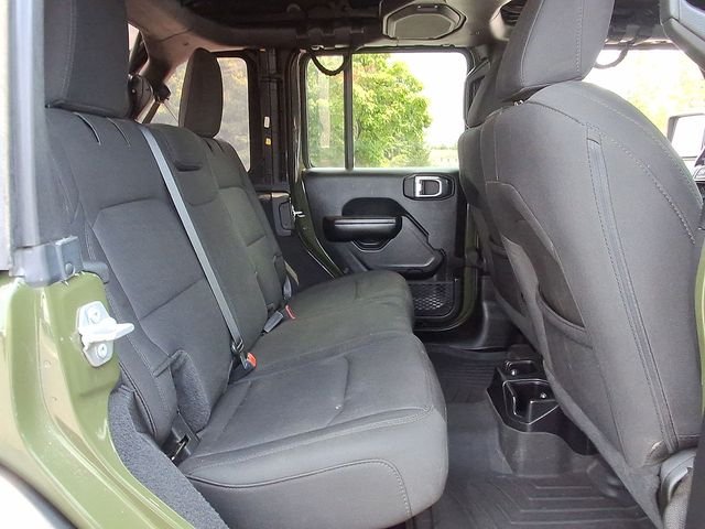 Used 2021 Green Jeep Unlimited Sport Altitude image 31