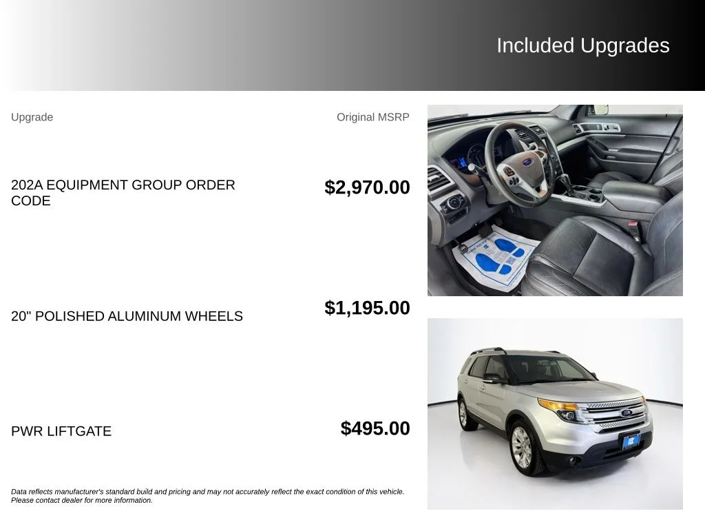 Used 2013 Ingot Silver Ford XLT image 5