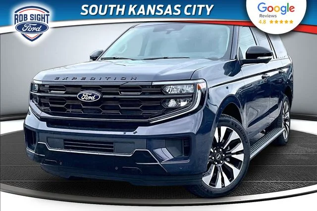 New 2027 Blue Ember Metallic Ford Platinum image 1