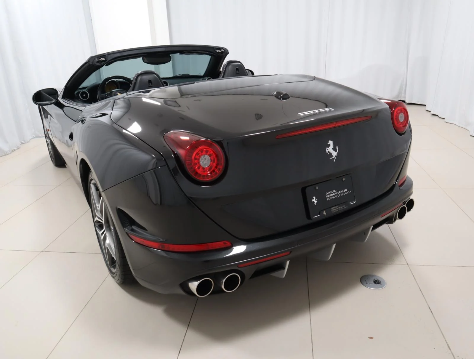 Used 2016 Nero Daytona Metallic Ferrari T 2dr Conv image 13