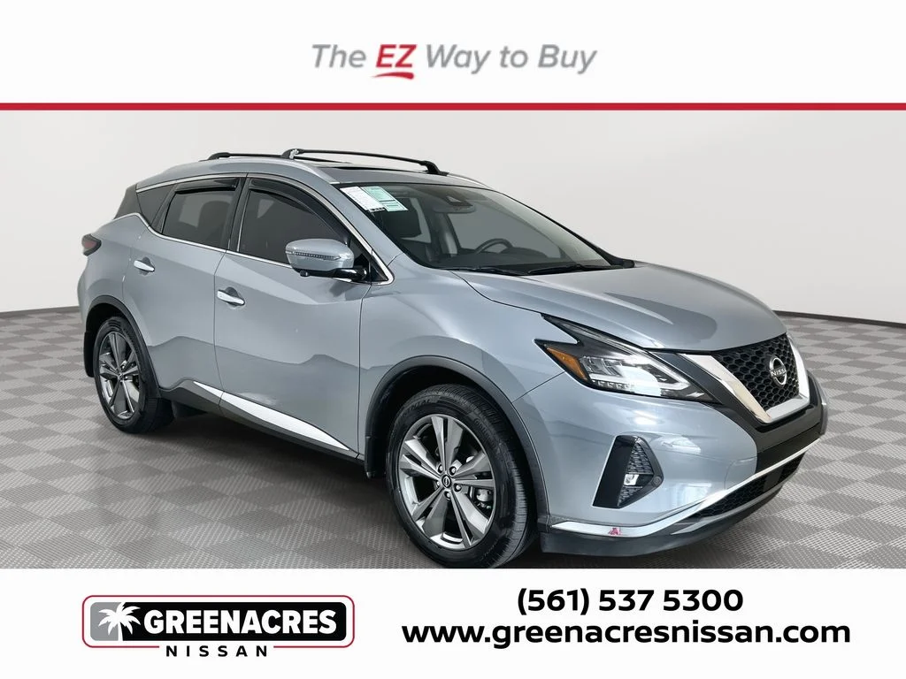 Certified Used 2023 Gray Nissan Platinum image 1