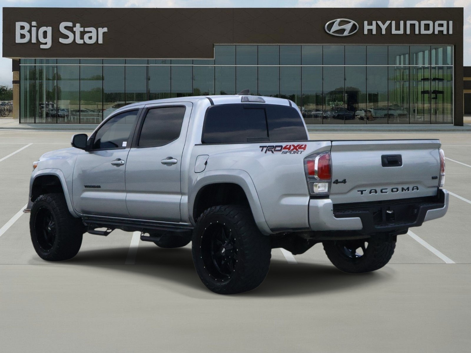 Used 2023 Celestial Silver Metallic Toyota TRD Sport image 3