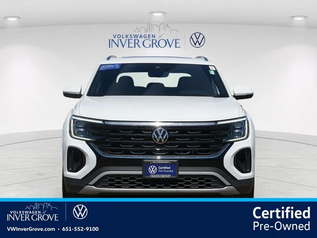 Certified 2024 Volkswagen Atlas Cross Sport SE w/Tech with VIN 1V2KE2CA7RC207148 for sale in Inver Grove Heights, Minnesota