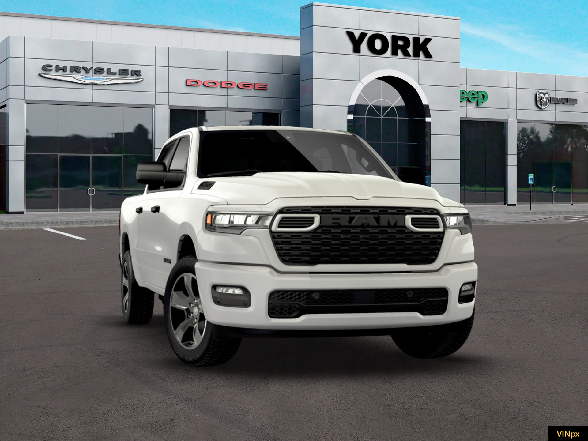 New 2026 Bright White Clear-Coat Exterior Paint RAM Express image 28