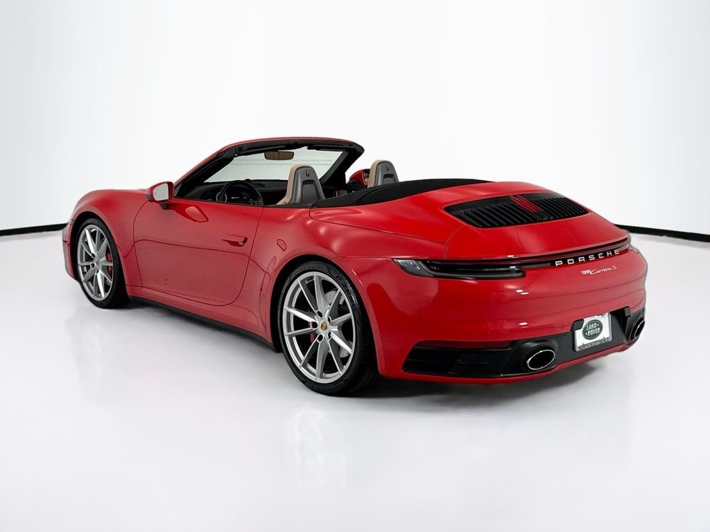 Used 2022 Guards Red Porsche Carrera S image 7