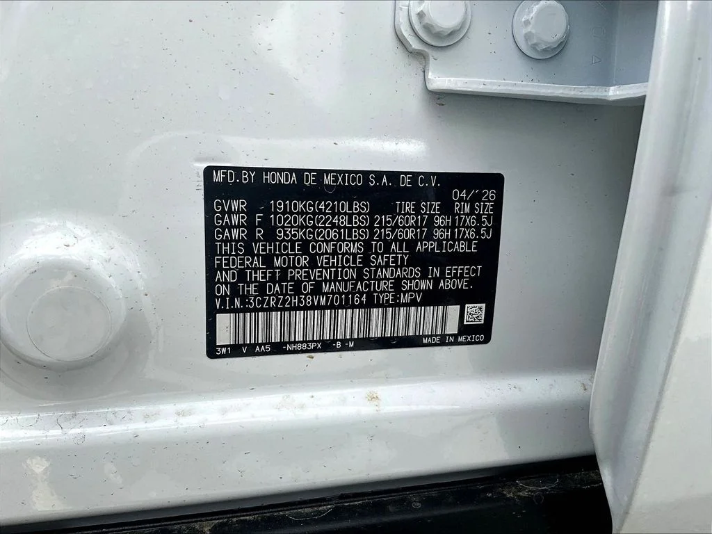 New 2027 Platinum White Pearl Honda LX AWD image 8