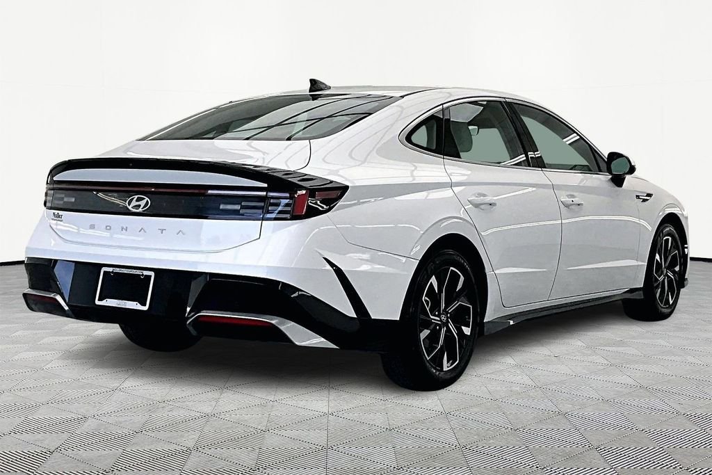 Certified 2025 Hyundai Sonata SEL with VIN KMHL64JA0SA499157 for sale in Kansas City