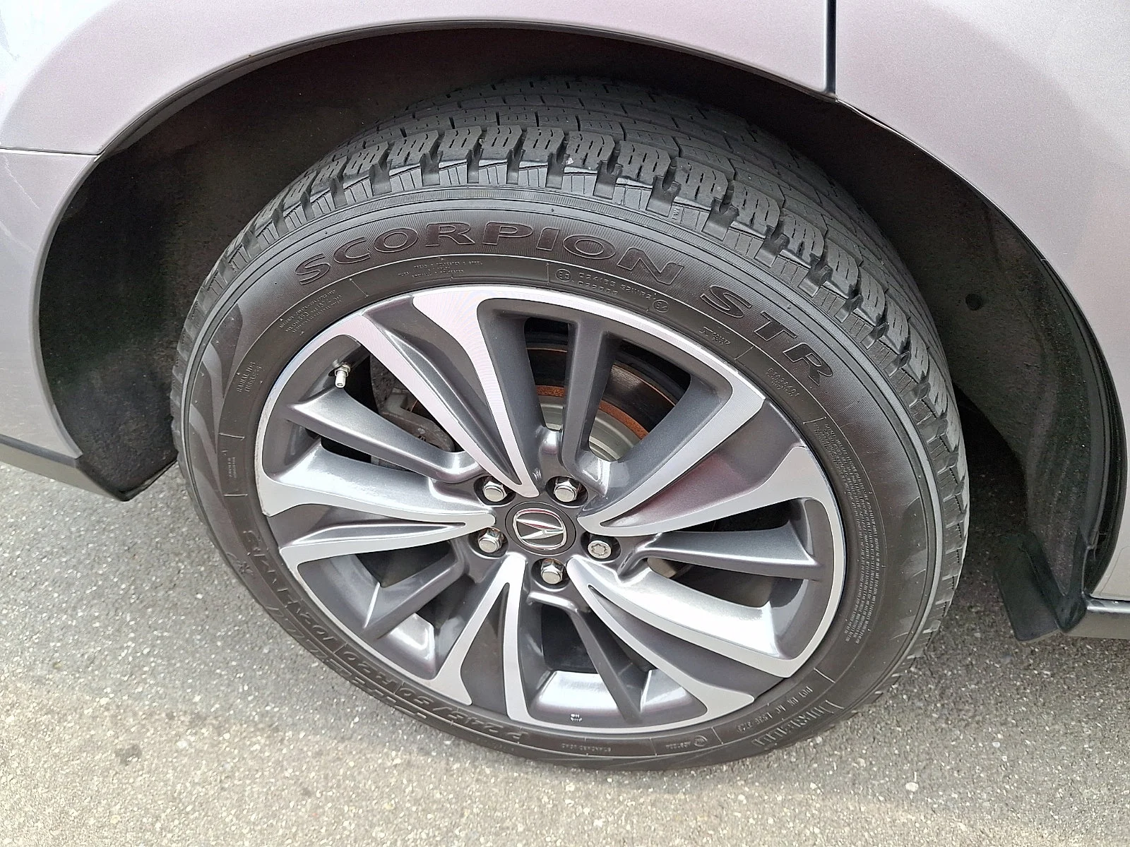 Used 2020 Lunar Silver Metallic Acura w/Technology Pkg image 6