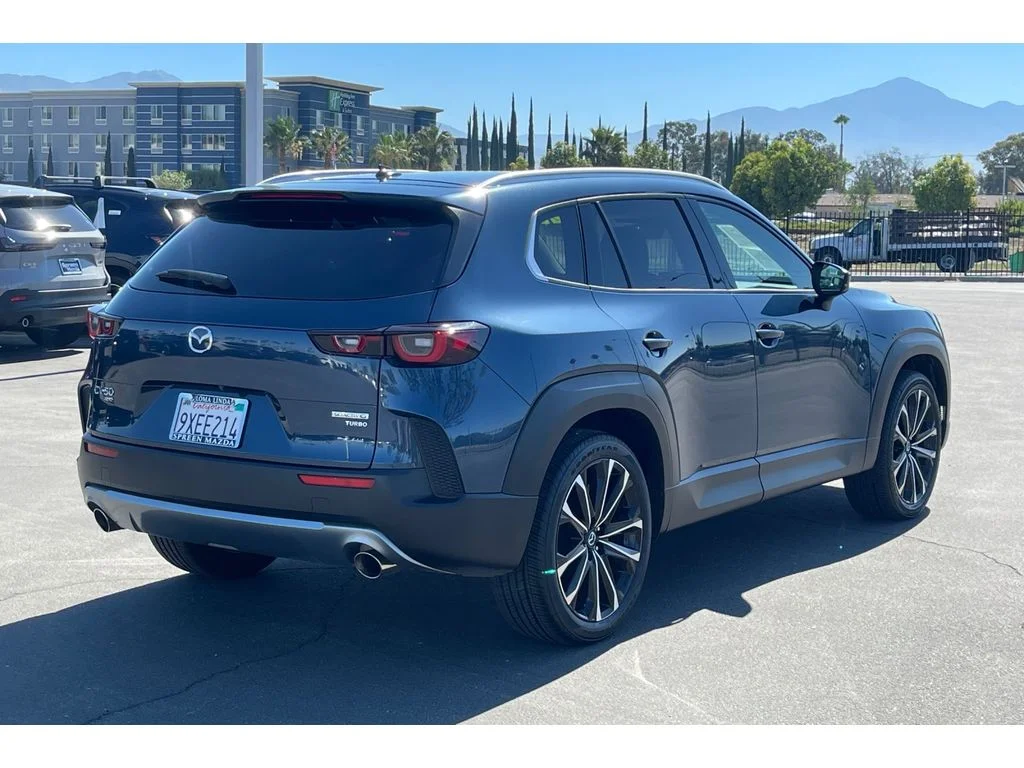 Certified Used 2025 Ingot Blue Metallic Mazda 2.5 Turbo Premium Package image 7