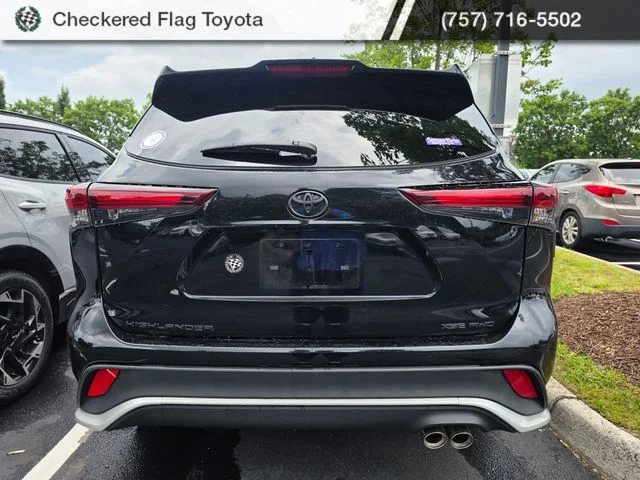Used 2024 Midnight Black Metallic Toyota XSE image 5