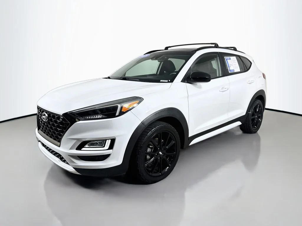 Used 2019 Dazzling White Hyundai Night image 9