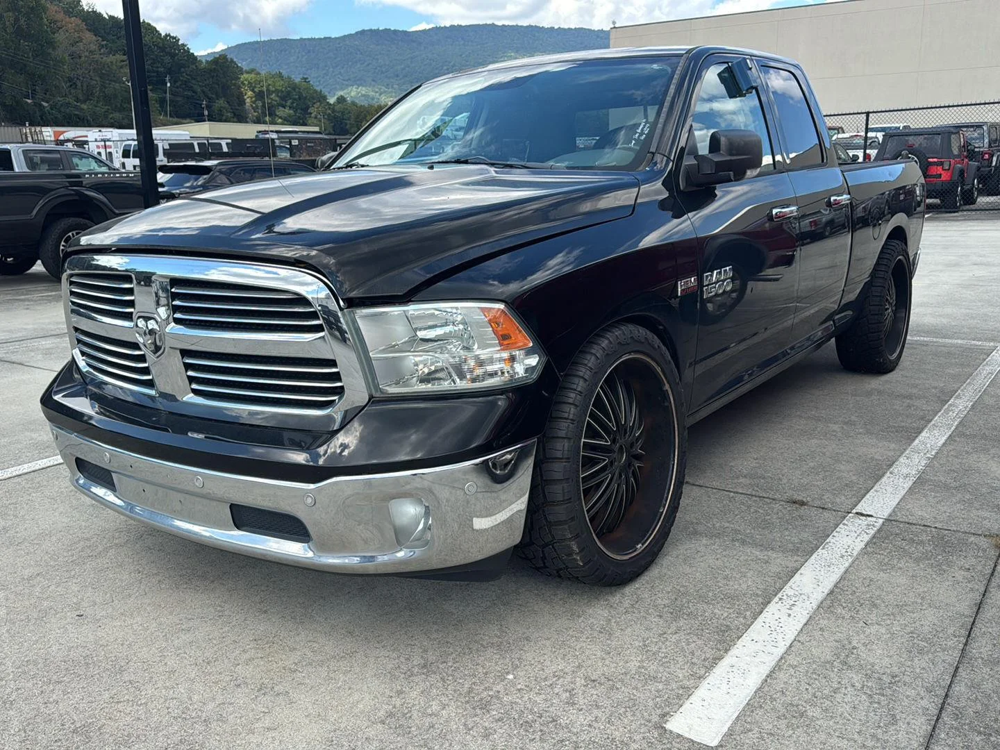 Used 2014 Black Clearcoat Ram Big Horn image 1