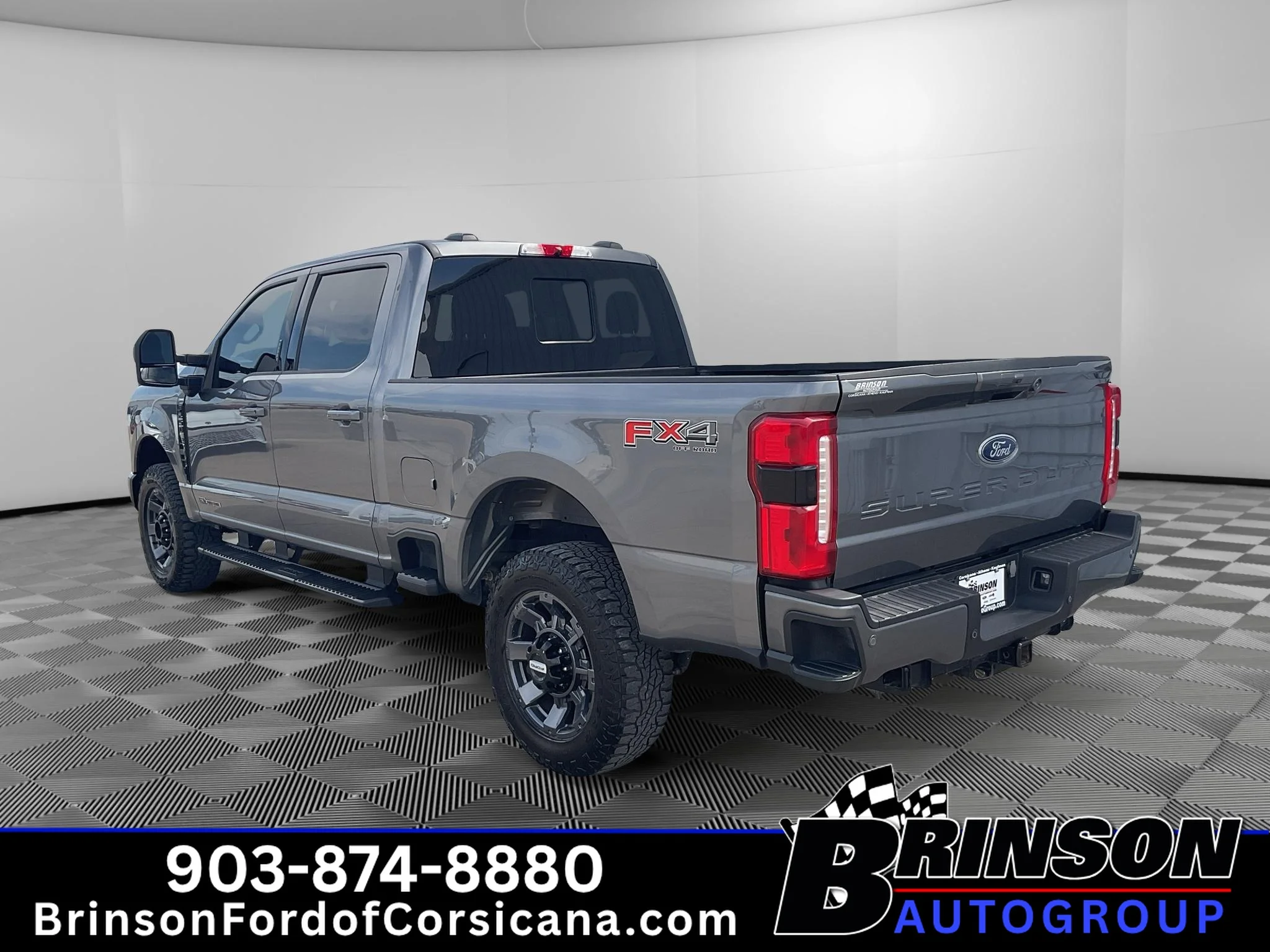 Used 2024 Carbonized Gray Metallic Ford LARIAT image 5