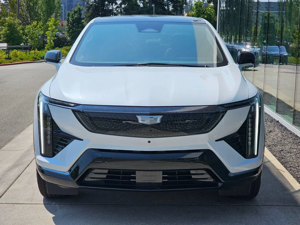 New 2026 Vibrant White Tricoat Cadillac Sport image 8