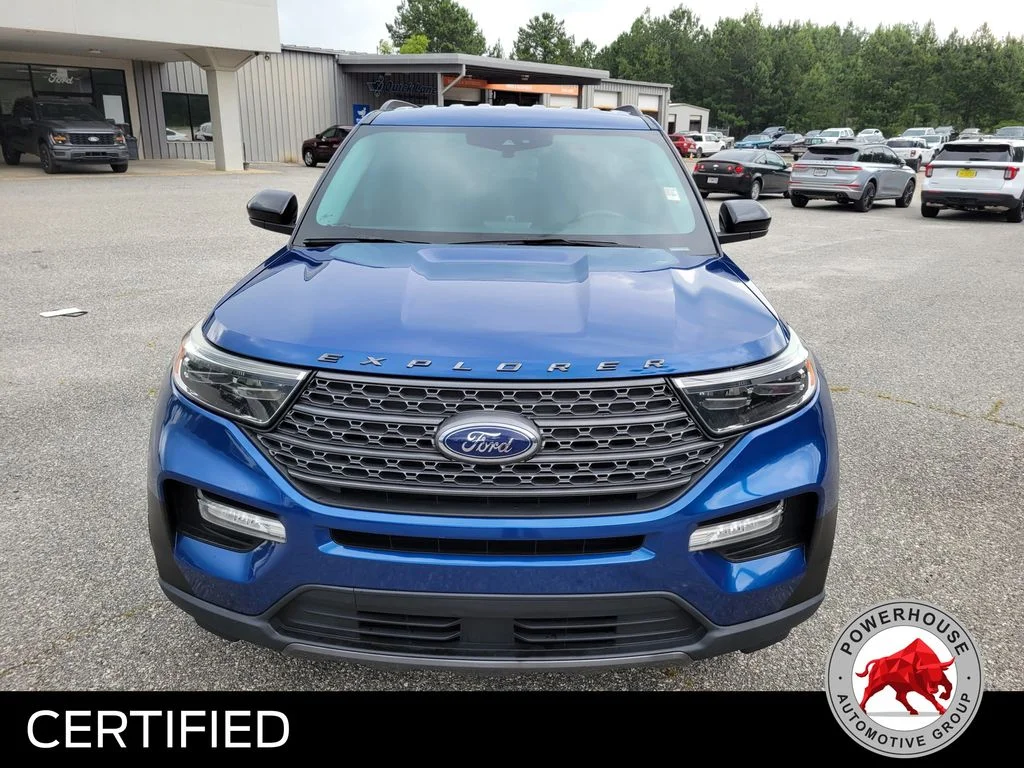Used 2022 Blue Ford XLT image 10