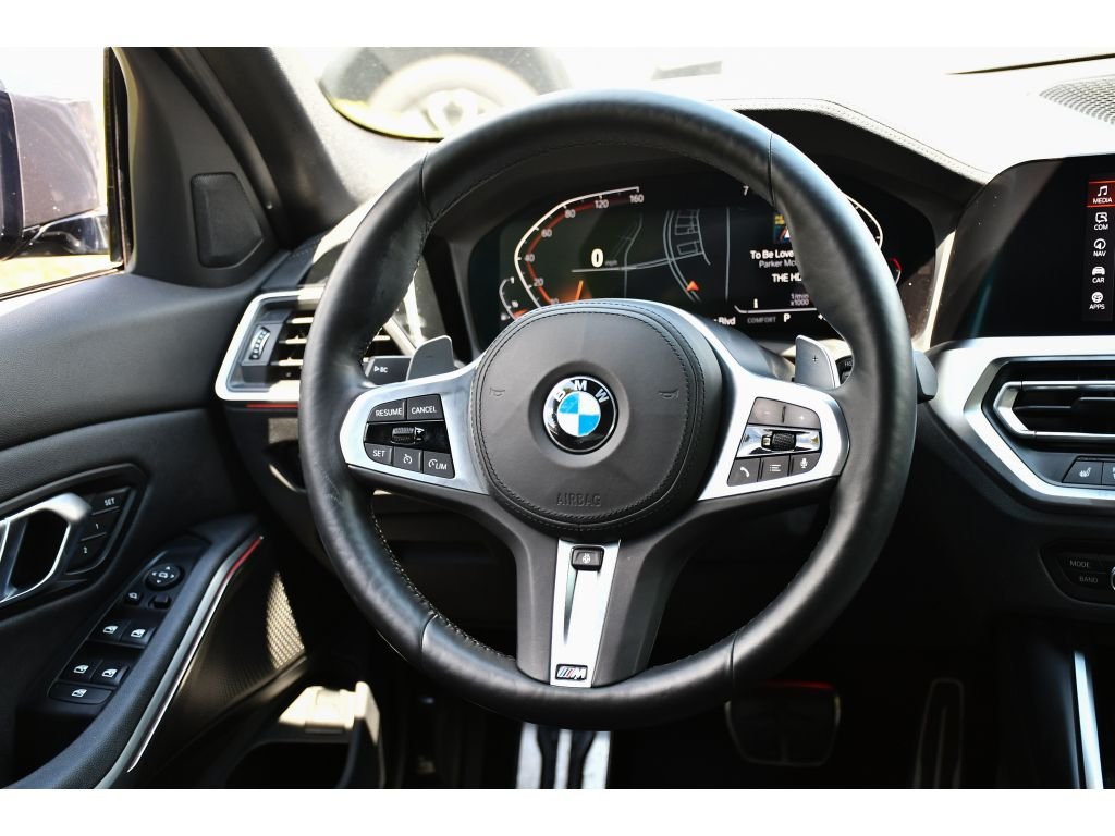 Used 2021 Mineral Gray Metallic BMW 330i xDrive image 17