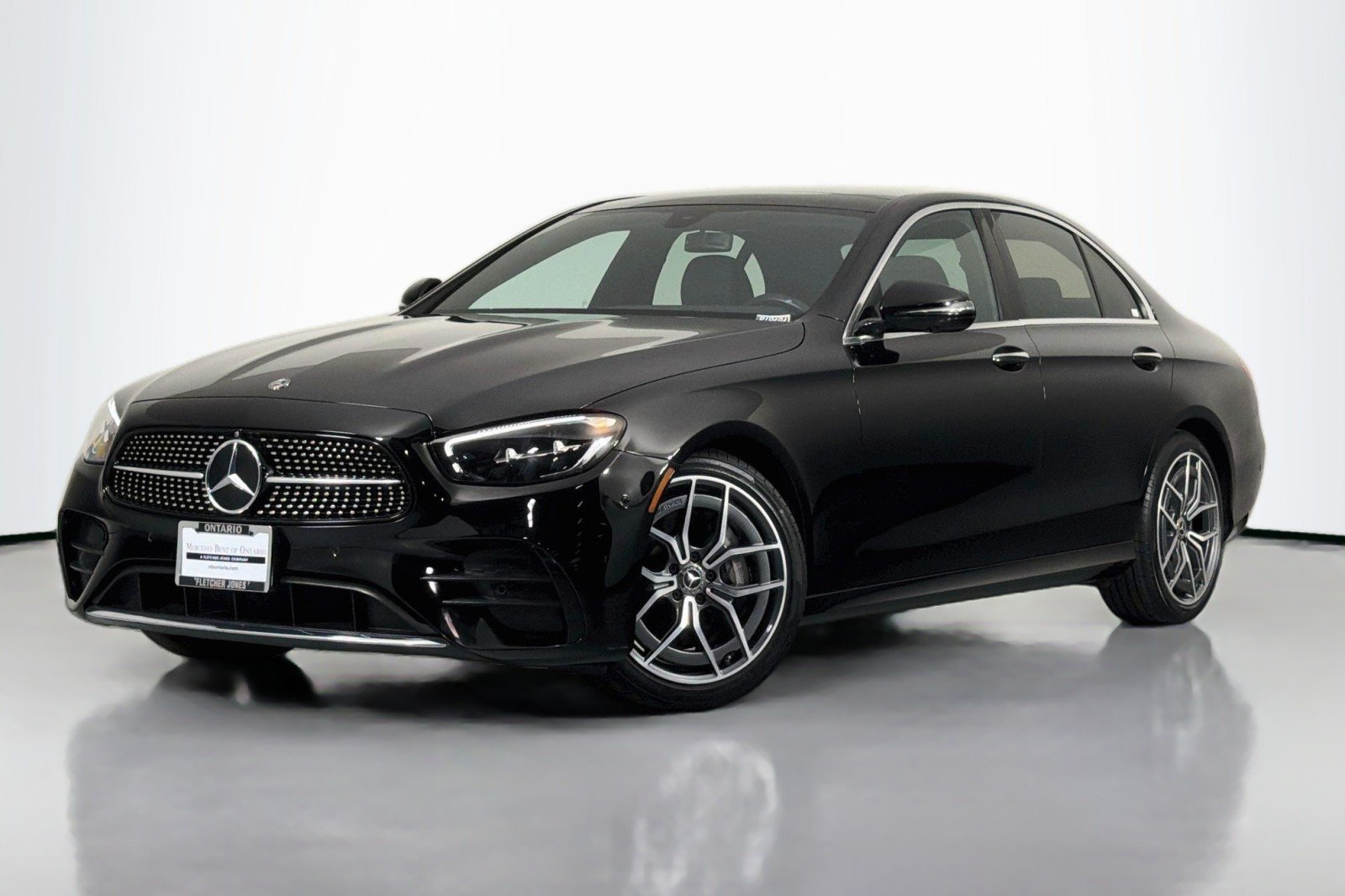 Certified Used 2021 Black Mercedes-Benz E 350 image 1
