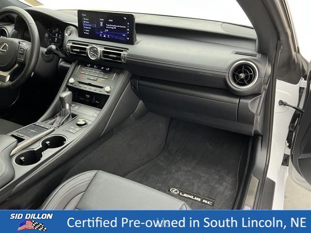 Certified Used 2024 ULTRA WHITE Lexus RC 350 F SPORT image 23