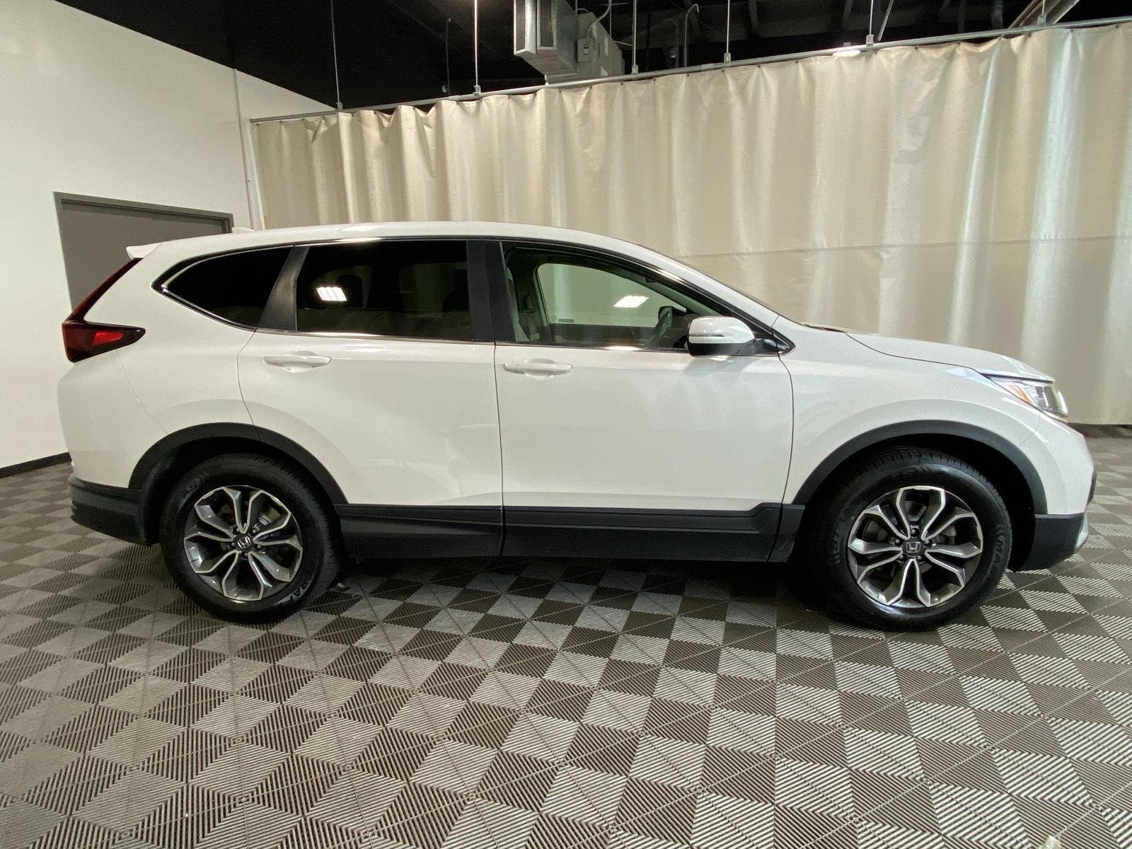 Used 2021 Platinum White Pearl Honda EX image 8