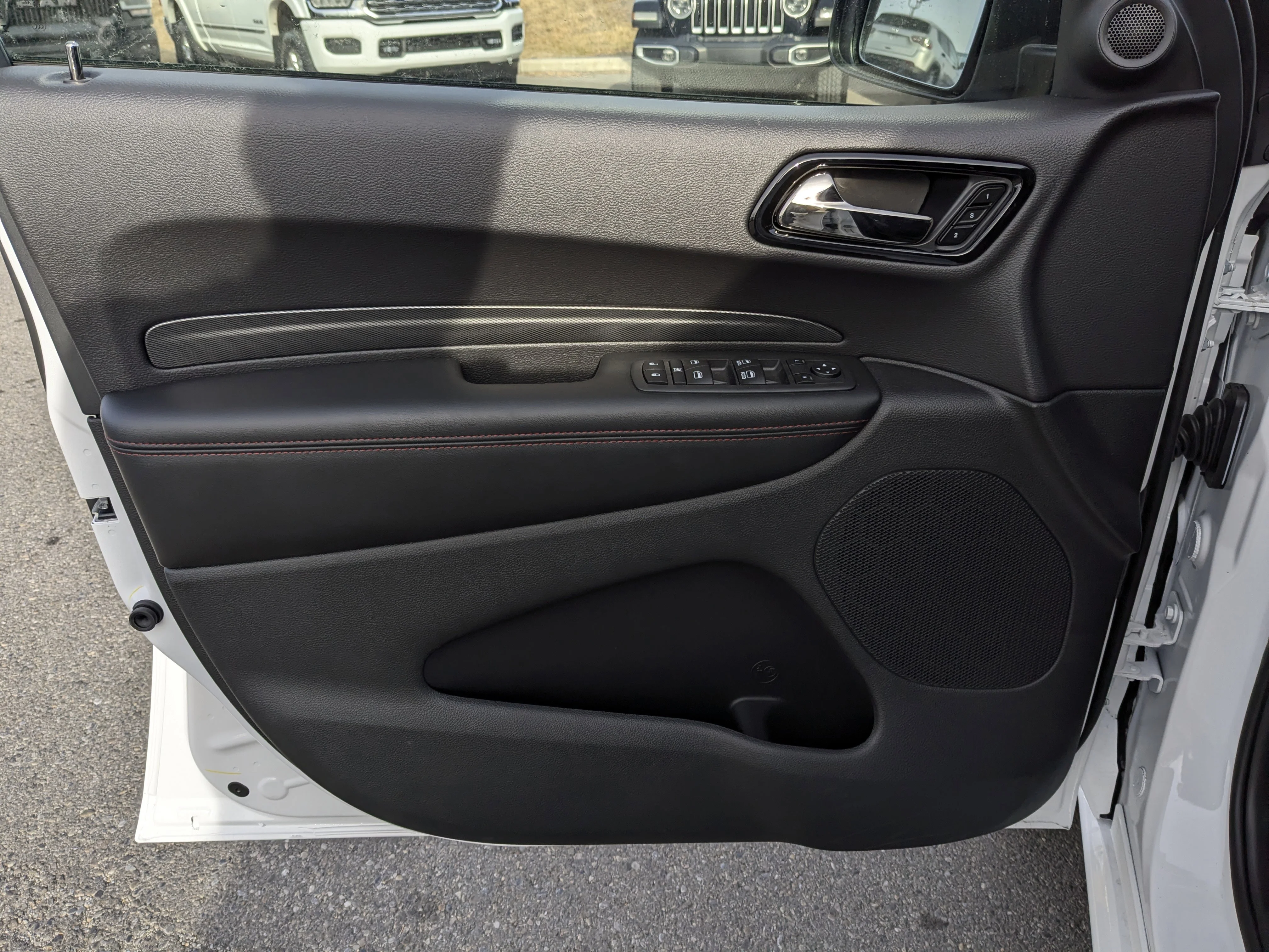 New 2026 White Dodge GT Plus - - GT Plus Pkg (2BH) - 2nd Row Captain Chairs - Ebony Red Leather?Faced Seats - 10.1 Nav & image 12