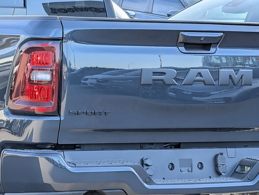 New 2026 Blue RAM Sport - - HEMI V8 - 20 Wheels - Sport Hood - Uconnect 5 NAV - LED Lights & More! image 11