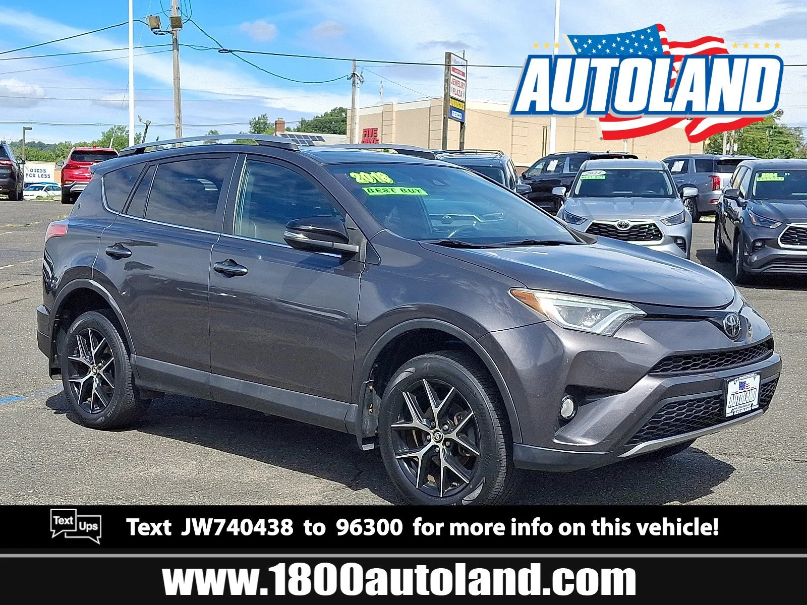 Used 2018 Magnetic Gray Metallic - 1G3 Toyota SE image 1