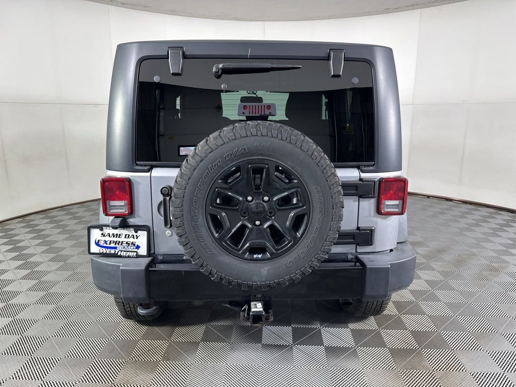 Used 2015 Silver Jeep Willys Wheeler image 12