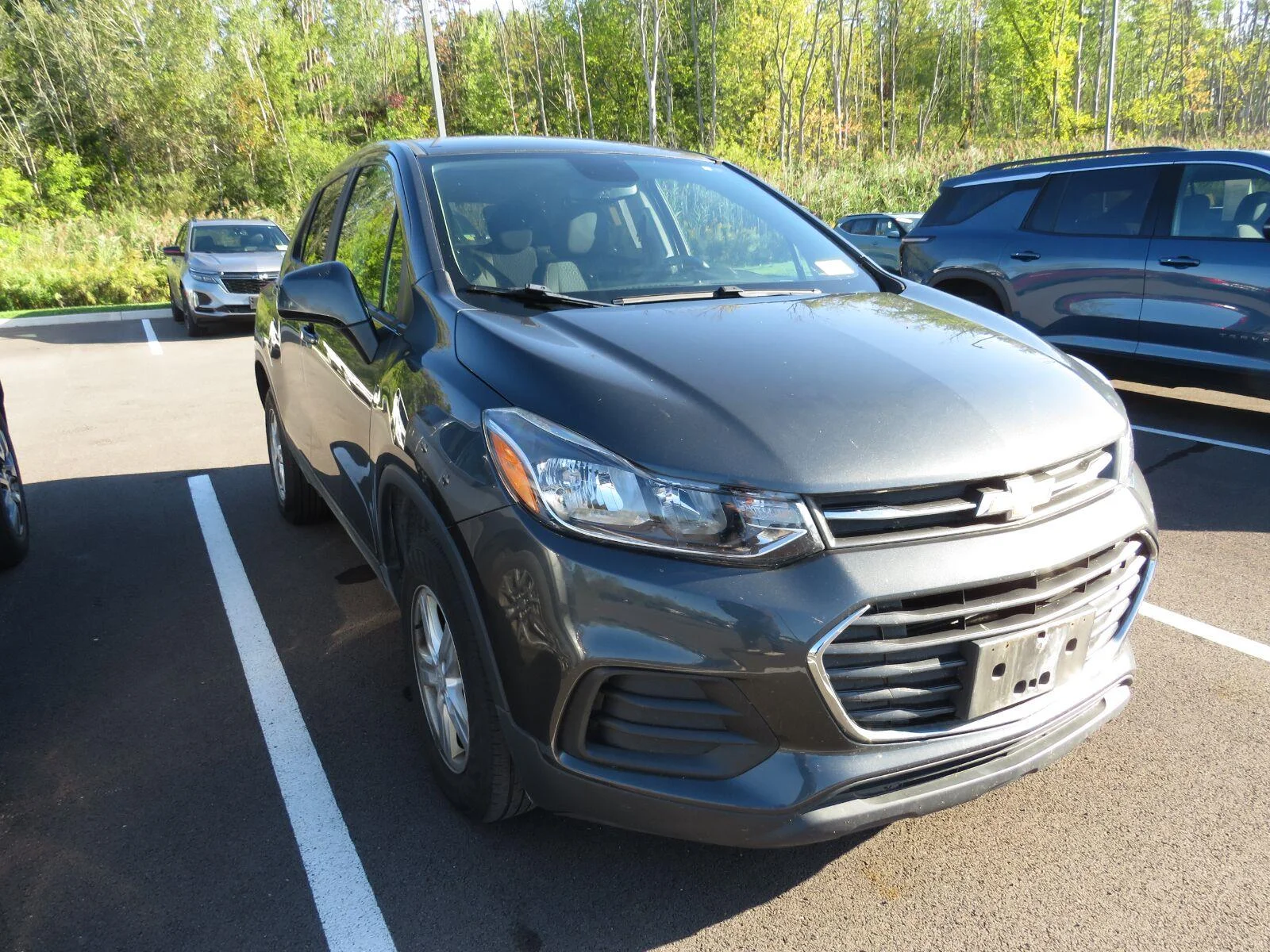 Used 2020 Nightfall Gray Metallic Chevrolet LS image 2