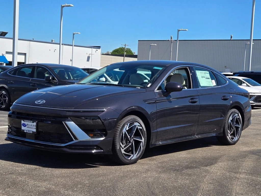New 2026 Carbon Blue Hyundai SEL Sport image 1