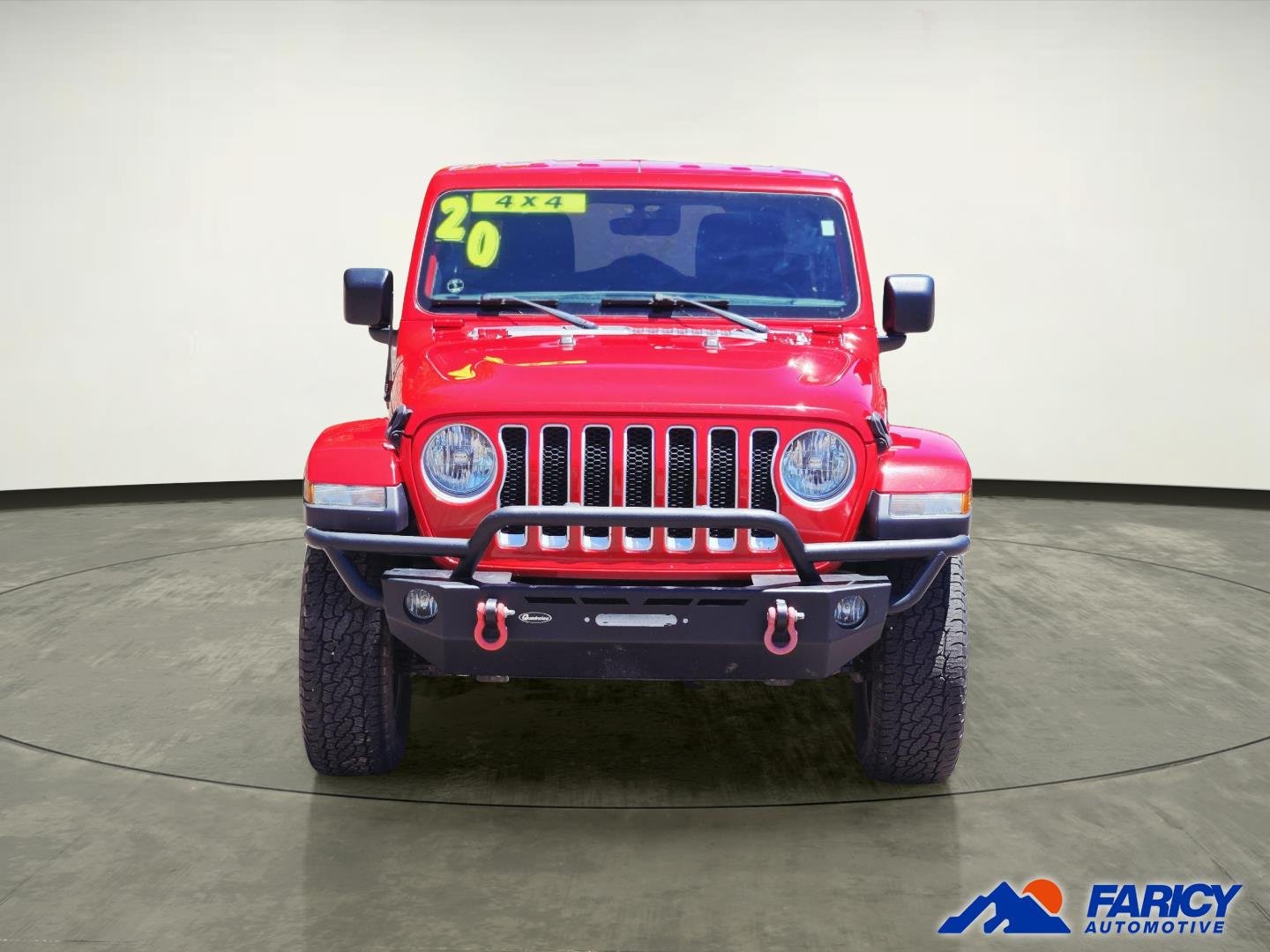 Used 2020 RED JEEP SAHARA image 9