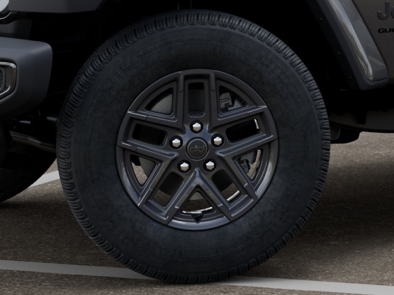 New 2026 Granite Crystal Metallic Clear-Coat Exterior Paint Jeep Sport S Dark Sky image 34