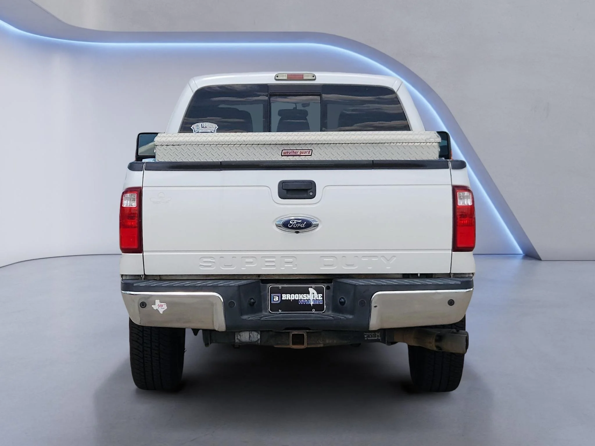 Used 2015 White Platinum Metallic Tri-Coat Ford Lariat image 7