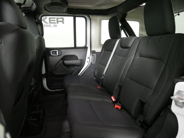 Used 2023 Bright White Clearcoat Jeep Sport S w/ Convenience Pkg & Weather Pkg image 12
