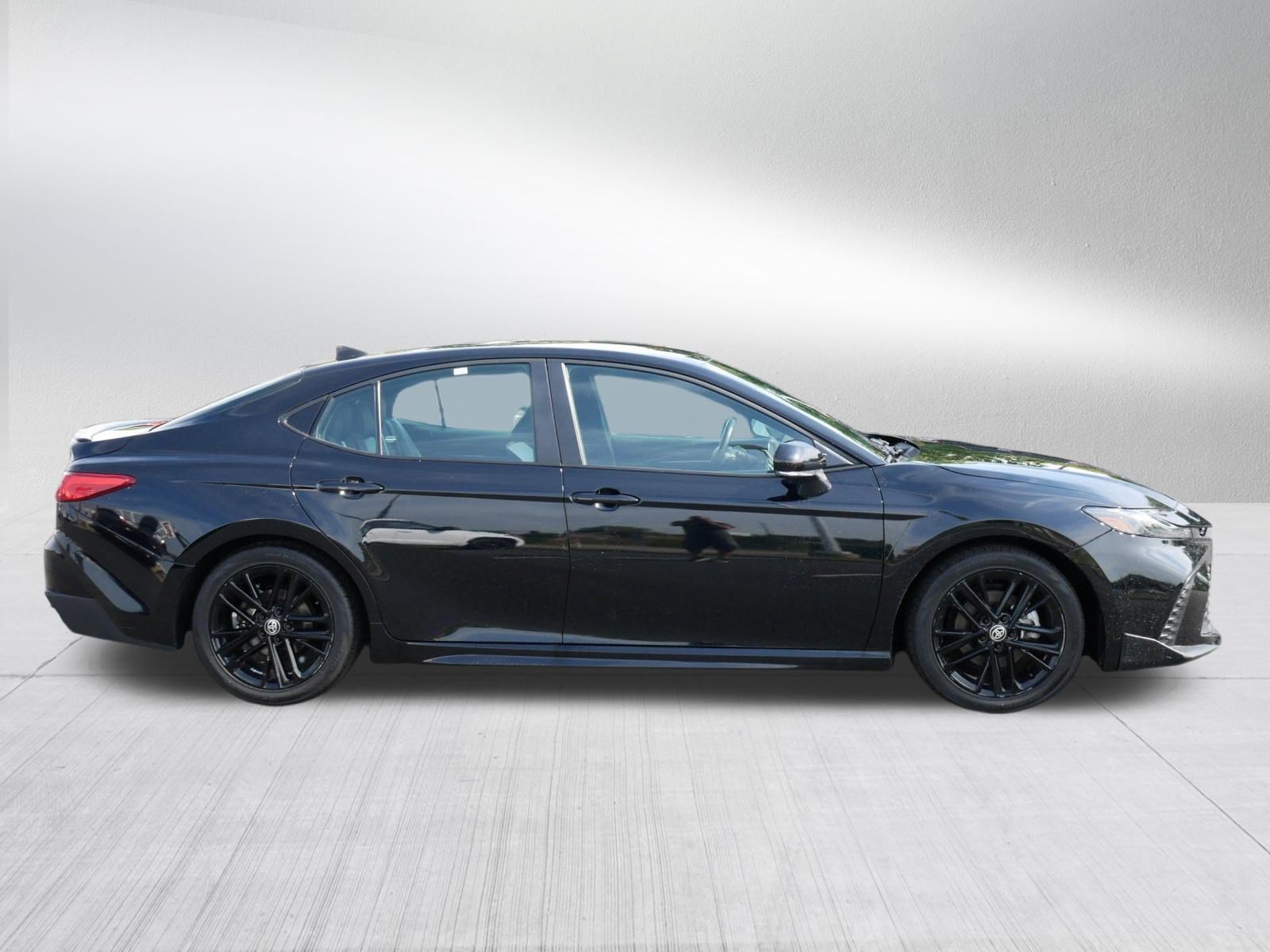 Certified Used 2025 MIDNIGHT BLACK Toyota SE image 8