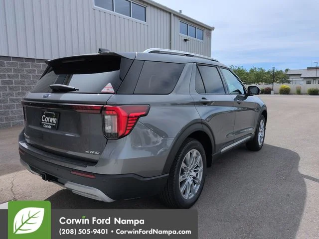 New 2026 Carbonized Gray Metallic Ford Platinum image 3