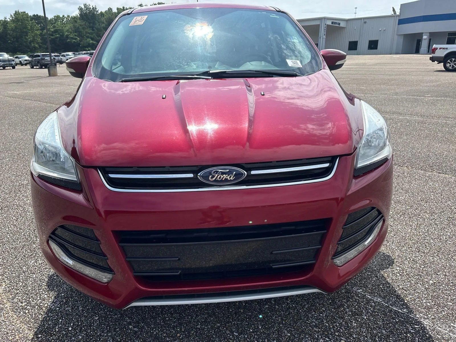 Used 2013 Red Ford SEL image 2