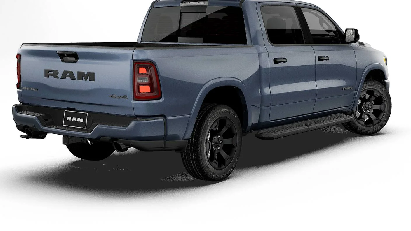 New 2027 Forged Blue Metallic Exterior Paint RAM Big Horn/Lone Star image 14