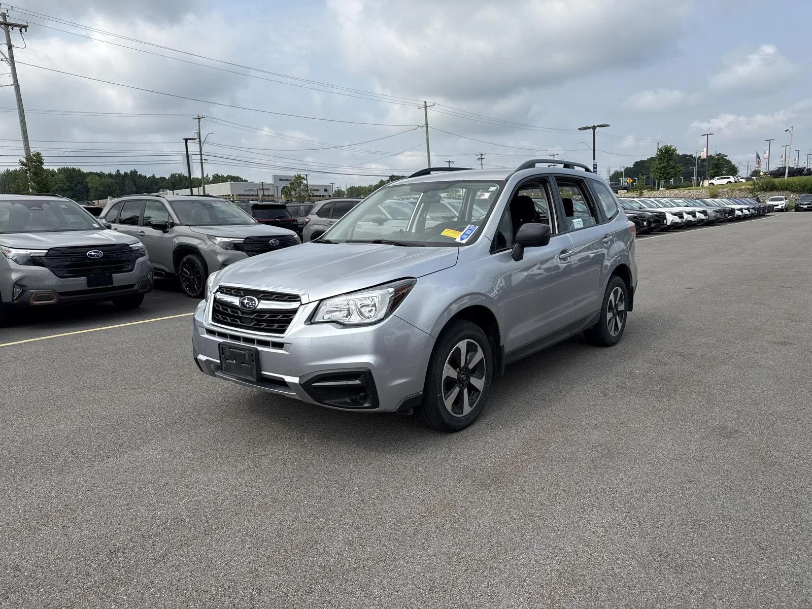 Used 2018 Ice Silver Metallic Subaru 2.5i image 6