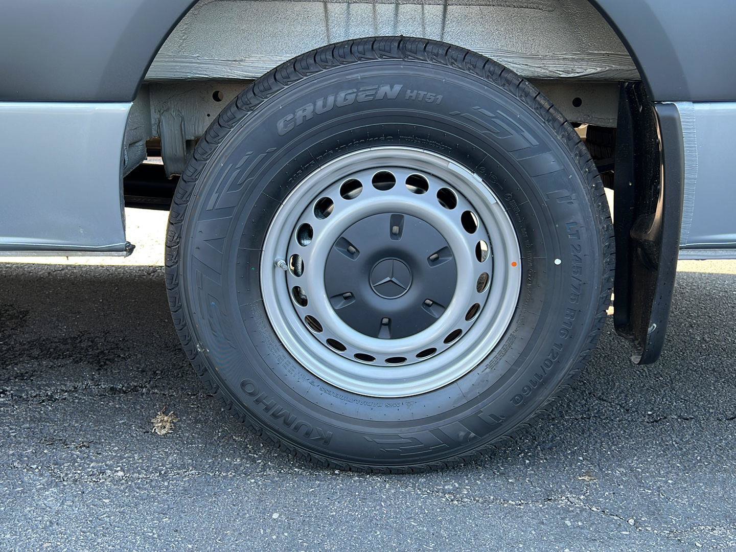 New 2026 high-tech silver metallic Mercedes-Benz Cargo Van 170" 4cyl SO image 28