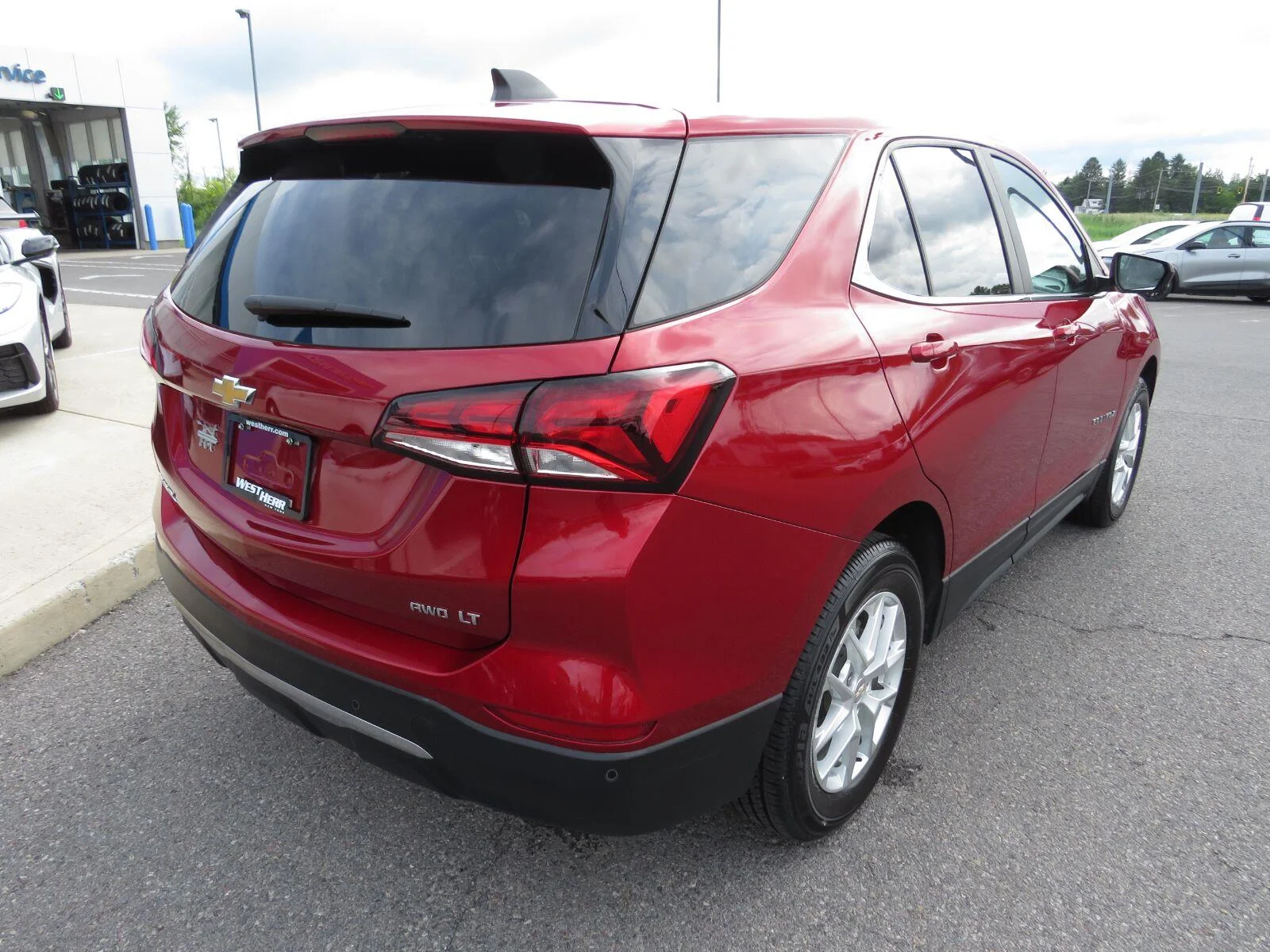 Used 2023 Radiant Red Tintcoat Chevrolet LT image 10