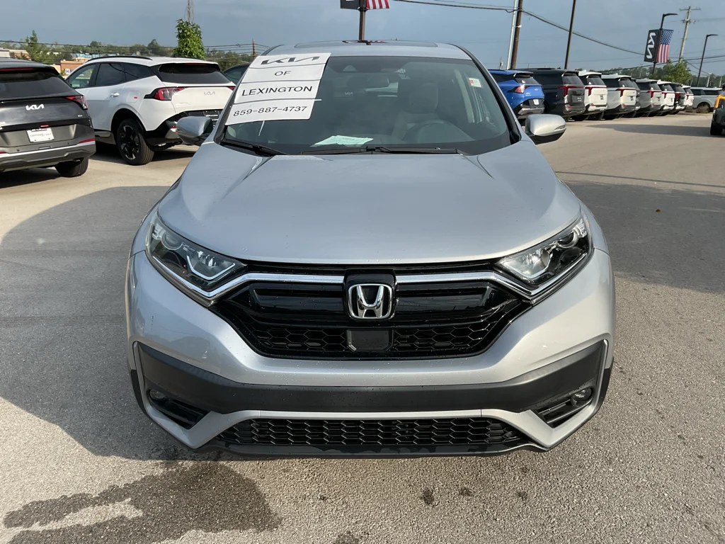 Used 2022 Lunar Silver Metallic Honda EX image 3