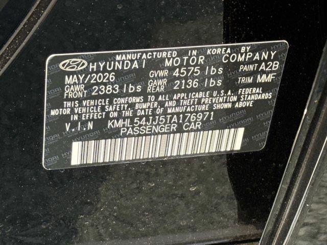 New 2026 Black Hyundai Limited image 30