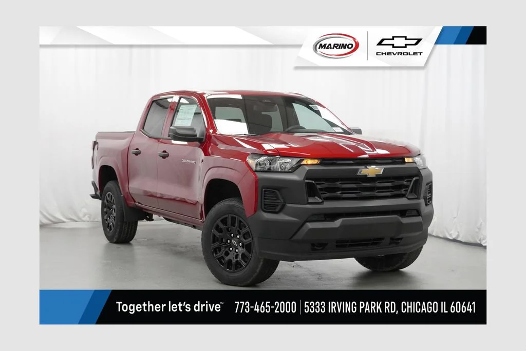 New 2026 Radiant Red Tintcoat Chevrolet WT image 1